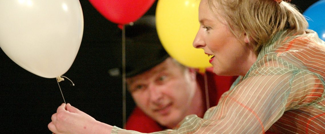Der Luftballonverkäufer von Roberto Frabetti, gespielt von Theater Wrede.